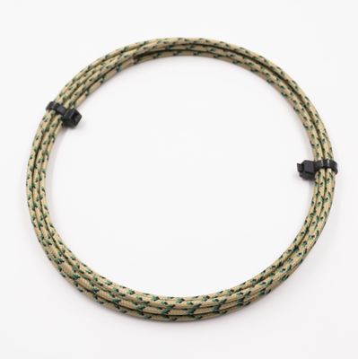 Pure Heritage  - 16 Gauge Wire - Gold Braid w/ Green &amp; Black Tracer - 10&#39; length
