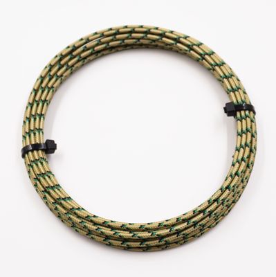 Pure Heritage  - 16 Gauge Wire - Gold Braid w/ Green &amp; Black Tracer - 20&#39; length