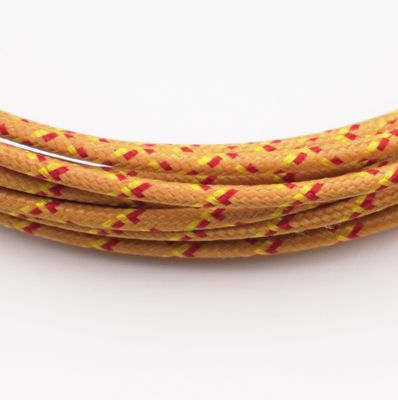 Pure Heritage  - 16 Gauge Wire - Marigold Braid w/ Yellow &amp; Red Tracer - per foot (25&#39; minimum)