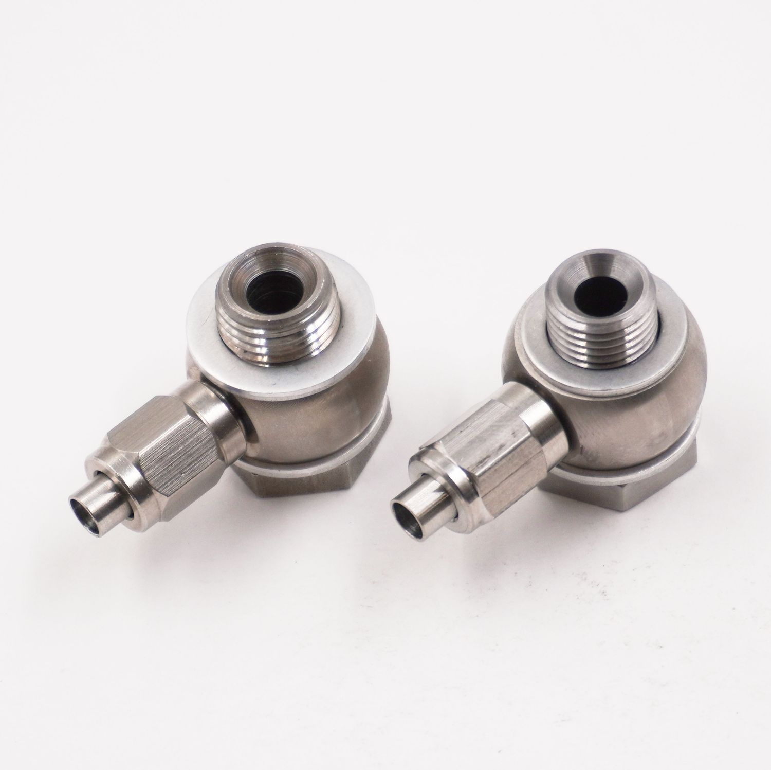 Master Cylinder Banjo Kit: 1/2-20 &amp; 1/2-20 x -3 AN Stainless Steel - 3100J