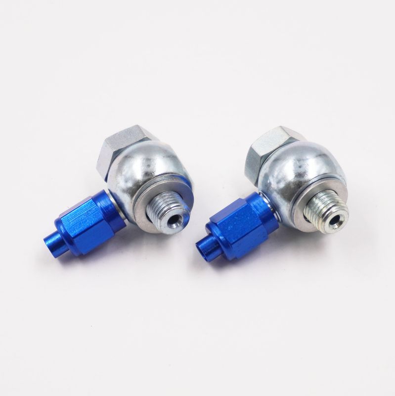 Master Cylinder Banjo Kit: 1/2-20 &amp; 1/2 20 x -3 AN - Steel - 3100