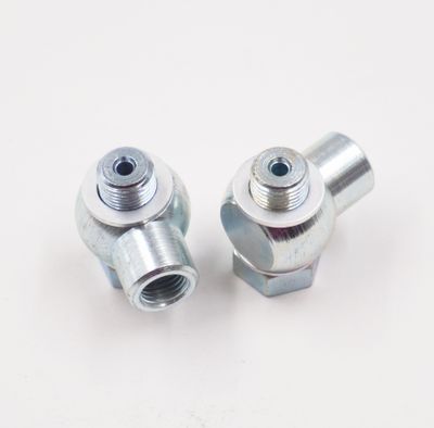 Master Cylinder Banjo Kit: 7/16-24 &amp; 7/16-24 x -3/8-24 Inverted Flare- Steel -3013