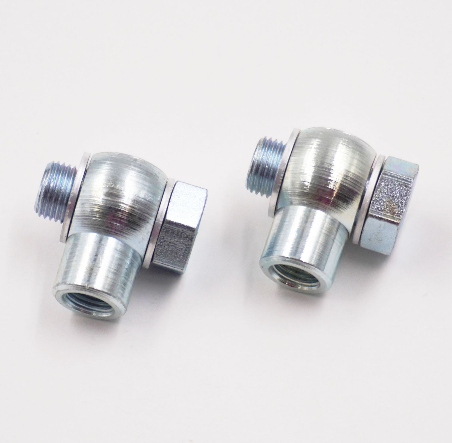 Master Cylinder Banjo Kit: 1/2-20 &amp; 9/16-20 x 3/8-24 Female Inverted Flare - Steel - Chrysler -3065