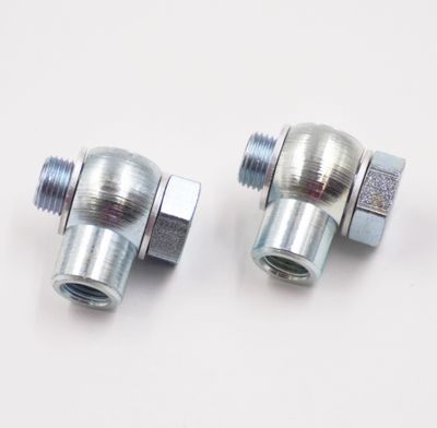Master Cylinder Banjo Kit: 1/2-20 &amp; 9/16-20 x 3/8-24 Female Inverted Flare - Steel - Chrysler -3065