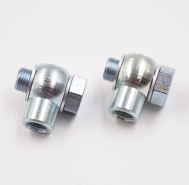 Master Cylinder Banjo Kit: 1/2-20 &amp; 9/16-20 x 3/8-24 Female Inverted Flare - Steel - Chrysler -3065