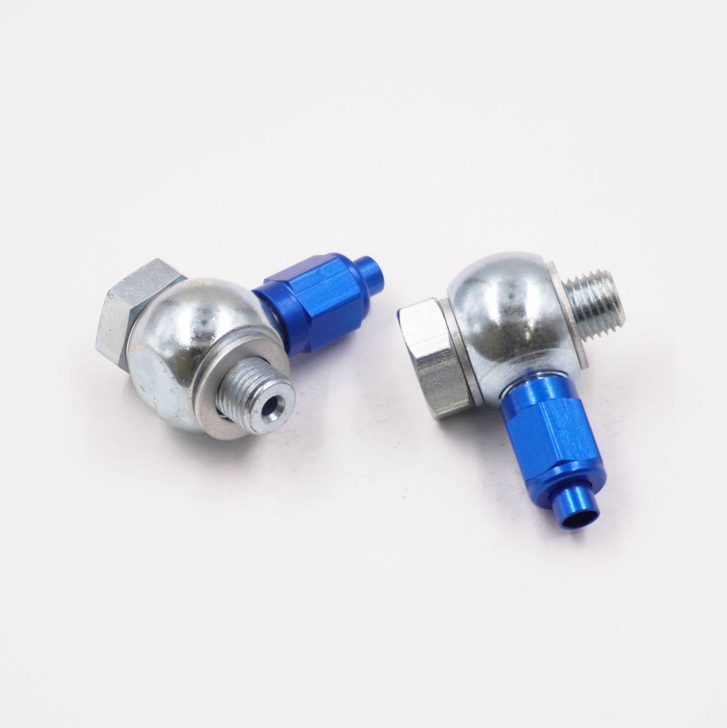 Master Cylinder Banjo Kit: 12MM-1.00 &amp; 12MM-1.00 x -3 AN - Steel W/ Aluminum Tube Nuts &amp; Tube Sleeves -3098