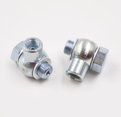 Master Cylinder Banjo Kit: 3/8-24 &amp; 1/2-20 x -3/8-24 Inverted Flare- Steel -3025