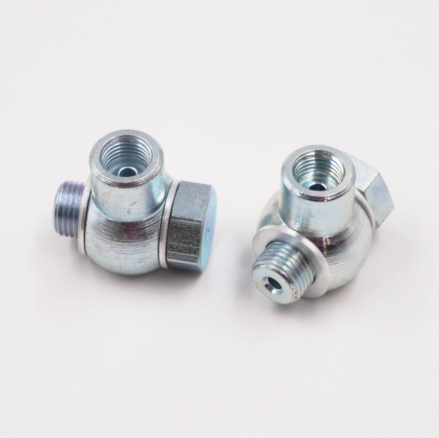 Master Cylinder Banjo Kit: 11MM-1.5  &amp; 11MM-1.5 x -3/8-24 Inverted Flare- Steel -3094