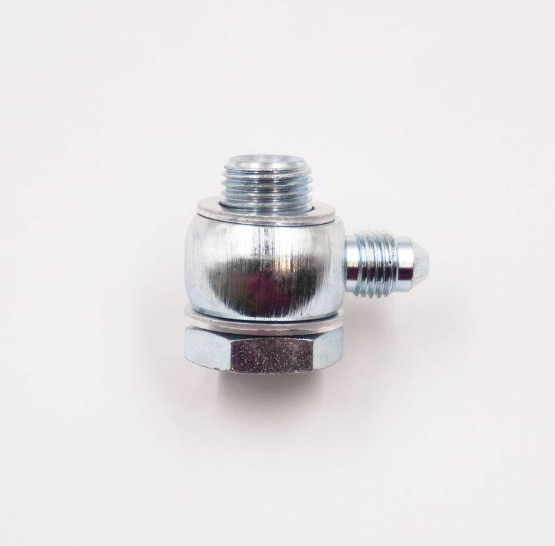 Master Cylinder Banjo Assembly 9/16-20 x -3 AN (Tube Nut &amp; Tube Sleeve Not Included) -Single Banjo Assembly - 3060-2