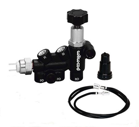 Adjustable Proportioning Valve Combo Kit W/ 3/8-24 Inverted Flare Ports  (Wilwood) - 260-11179