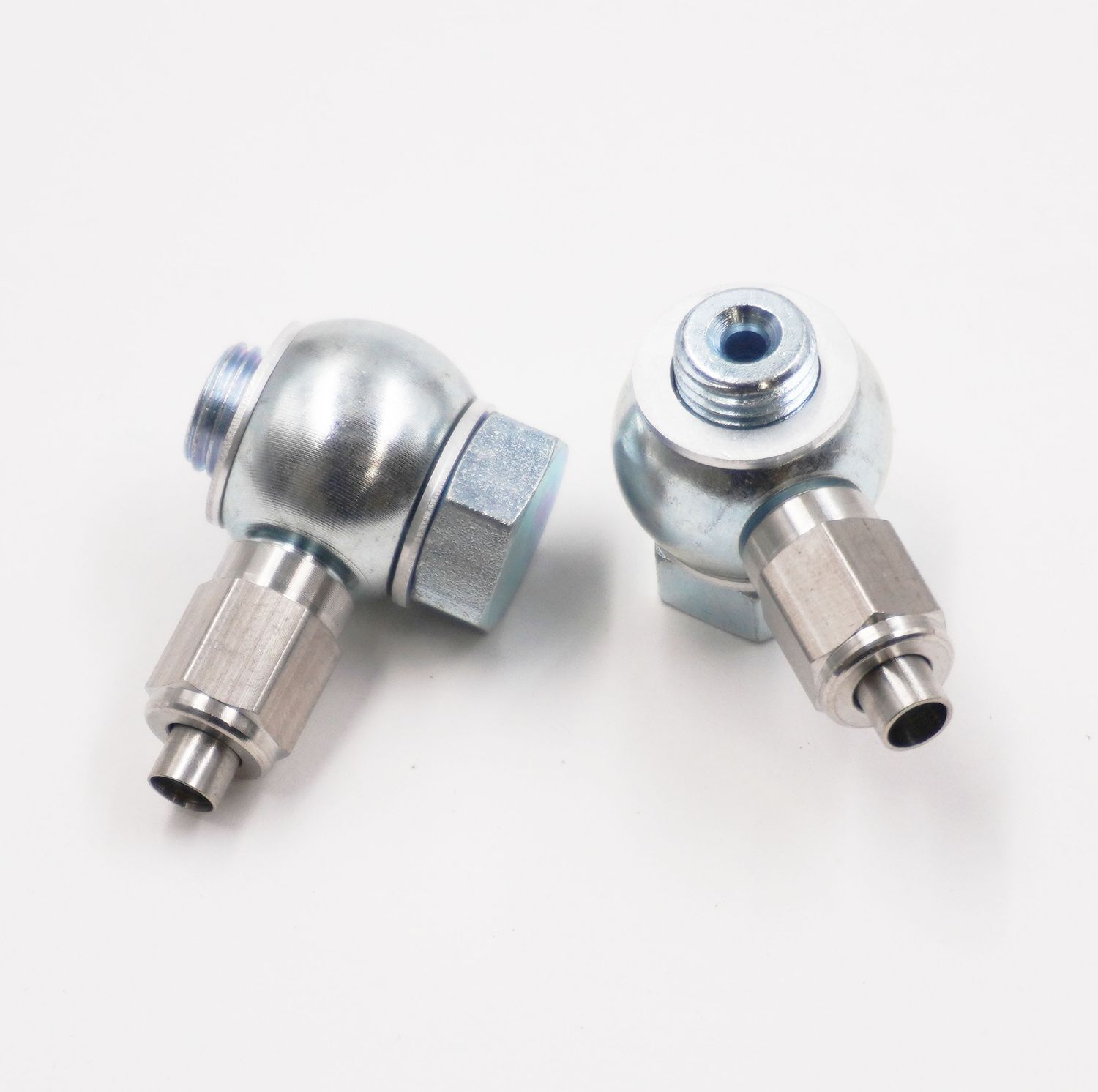 Master Cylinder Banjo Kit: 3/8-24 &amp; 3/8-24 x -3 AN - Steel With Stainless Steel Nuts &amp; Sleeves - 3005J