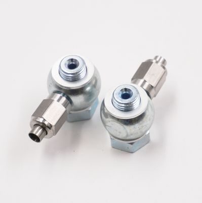 Master Cylinder Banjo Kit: 3/8-24 &amp; 7/16-24 x -3 AN - Steel W/ Stainless Tube Nuts &amp; Tube Sleeves -3030J