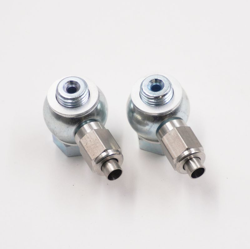 Master Cylinder Banjo Kit: 1/2-20 &amp; 9/16-20 x -3 AN Steel W/ Stainless Tube Nuts &amp; Tube Sleeves- Chrysler -3060J