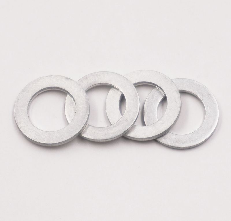 Replacement Master Cylinder Banjo Kit Crush Washers: 3/8 &amp; 3/8 - Aluminum -303838