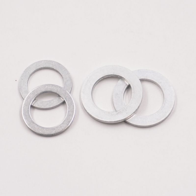 Replacement Master Cylinder Banjo Kit Crush Washers: 1/2 &amp; 12 - Aluminum -301212