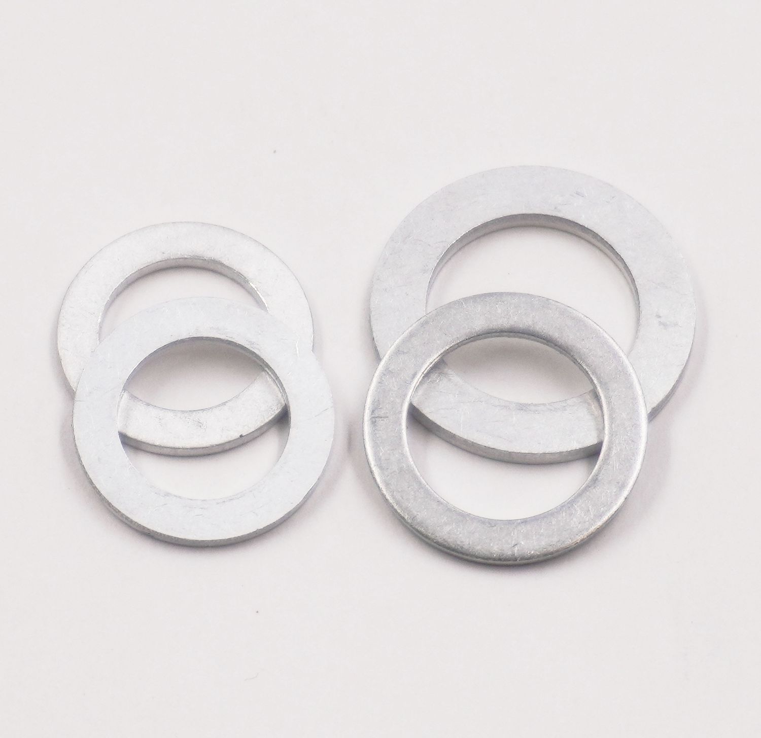 Replacement Master Cylinder Banjo Kit Crush Washers: 1/2 &amp; 7/16 - Aluminum -3012716