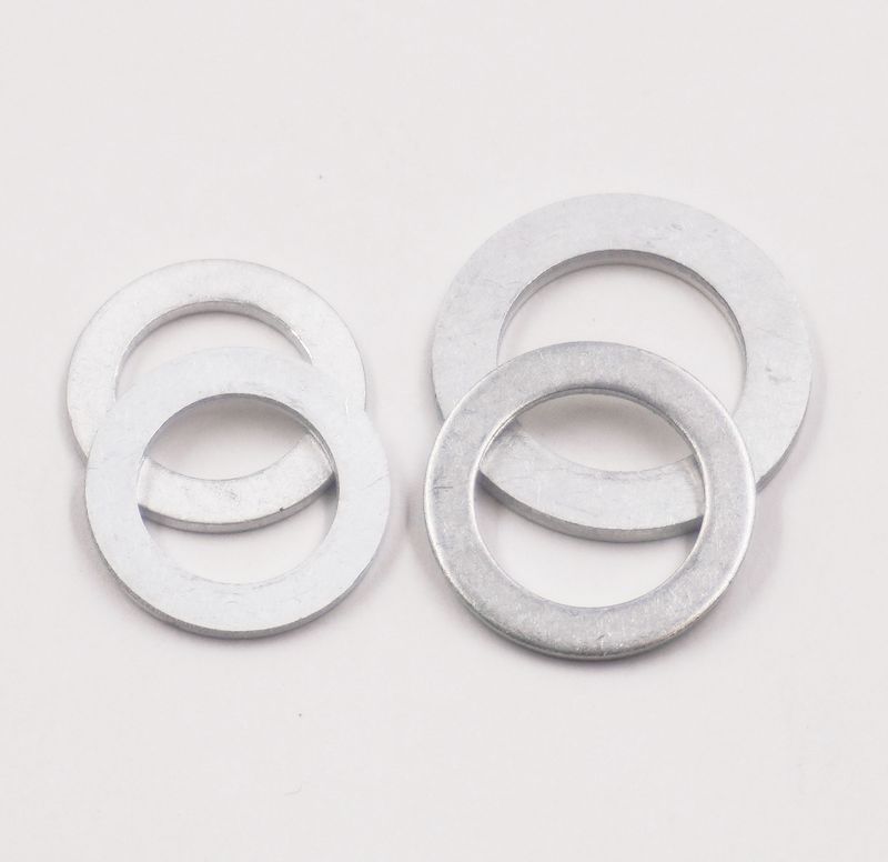 Replacement Master Cylinder Banjo Kit Crush Washers: 1/2 &amp; 7/16 - Aluminum -3012716