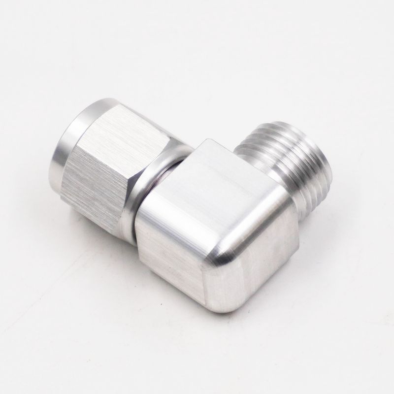 A/C #10 Tite 90° Elbow with Swivel Nut - 15170