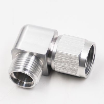 A/C #10 Tite 90° Elbow with Swivel Nut - 15170