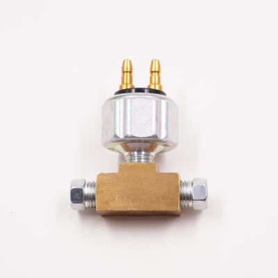 Low Pressure Brake Light Switch With 3/16 Female Inverted Flare Tee  &amp; Tube Nuts- 1010