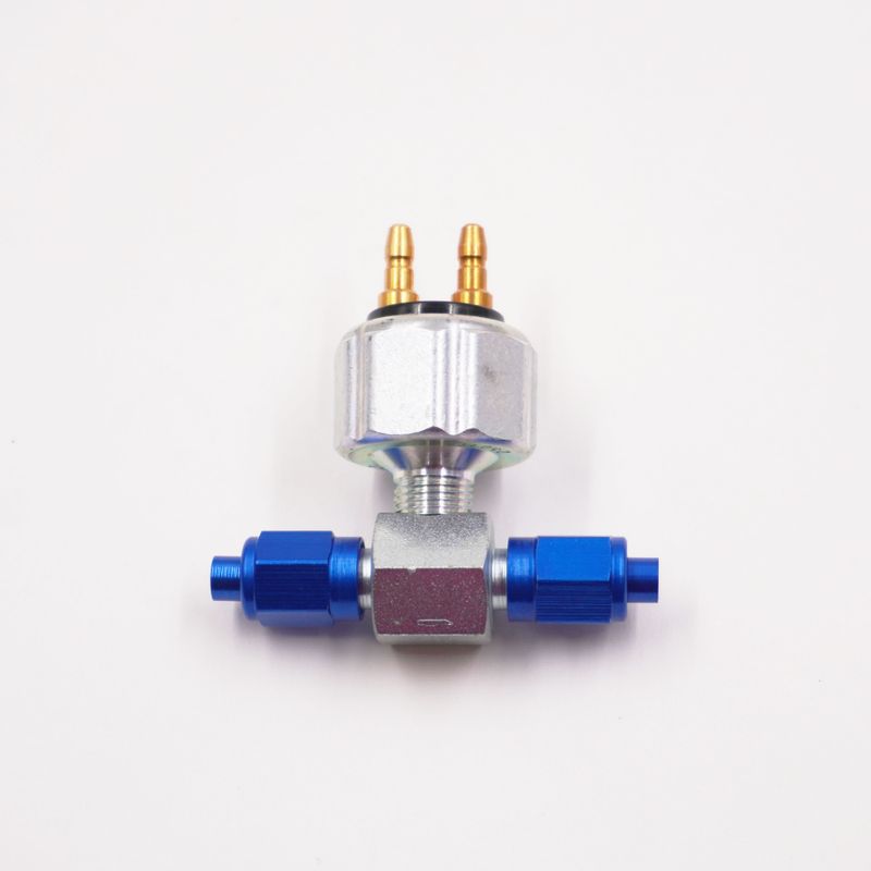 Low Pressure Brake Light Switch With -3AN Tee - (Aluminum Tube Nuts &amp; Sleeves) - 1020