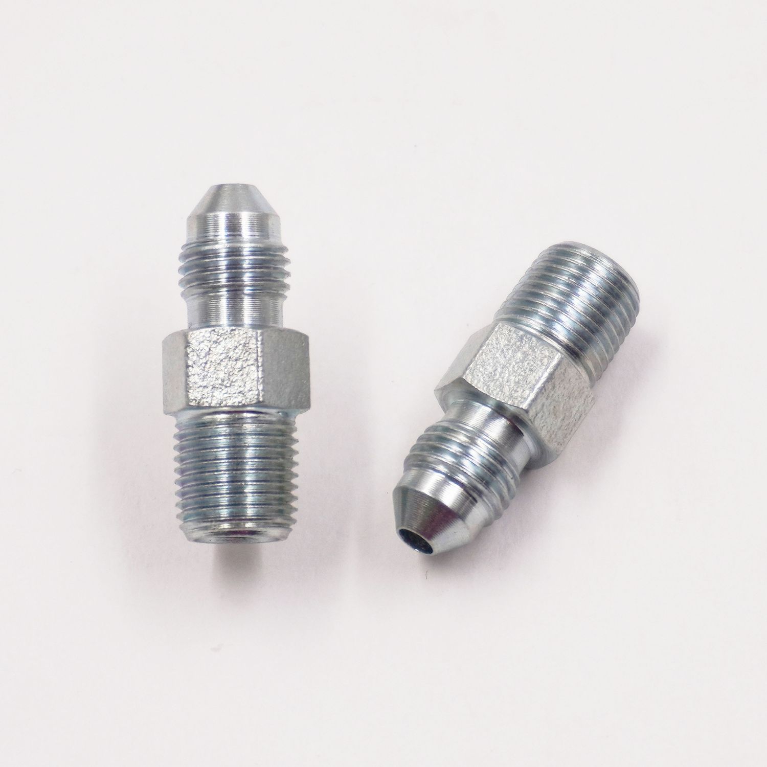 Adapter Kit: 1/8 NPT Straight x -3 Male - (Steel) - (Pair) - 1900