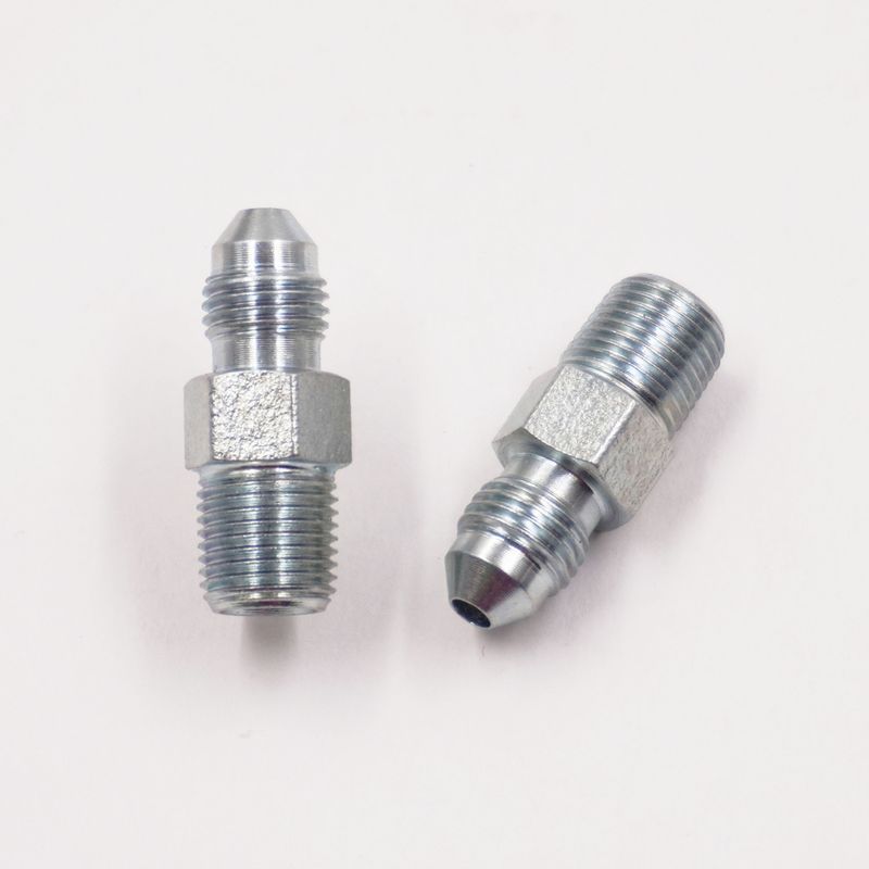 Adapter Kit: 1/8 NPT Straight x -3 Male - (Steel) - (Pair) - 1900