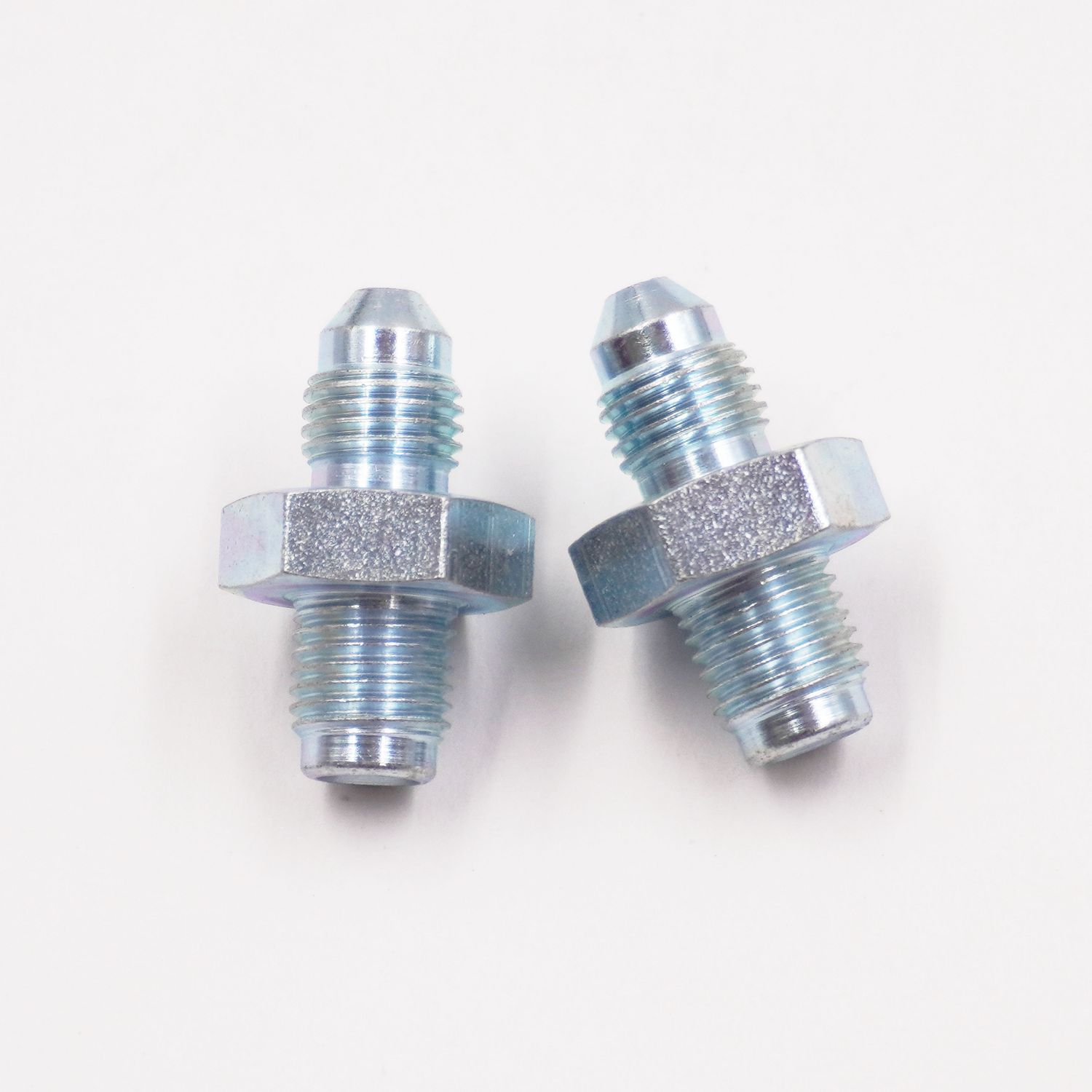 Adapter Kit: 3/8-24 Male Inverted Flare x -3 AN (Steel) - (Pair) - 2000