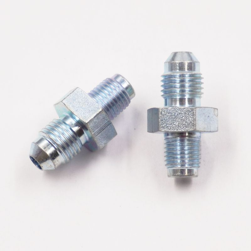 Adapter Kit: 3/8-24 Male Inverted Flare x -4 AN (Steel) - (Pair) - 2010