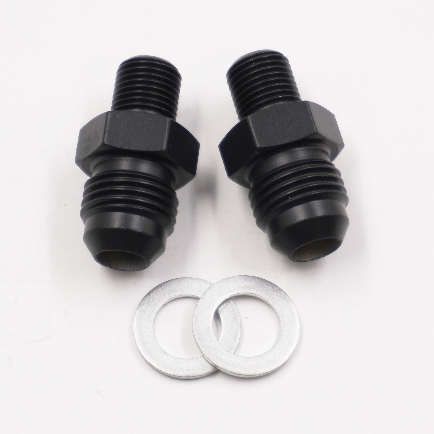 Pure Stealth Adapter: 10MM 1.0 Male X -6 AN Male With Crush Washer - X10100-06