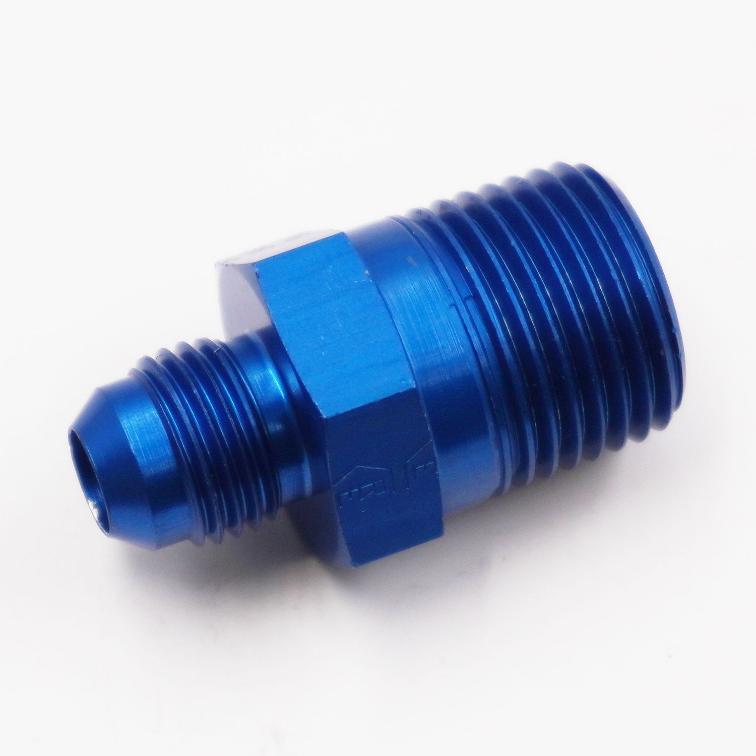 Adapter Straight: -6 AN x 1/2 NPT (Aluminum) - 816-06-08D