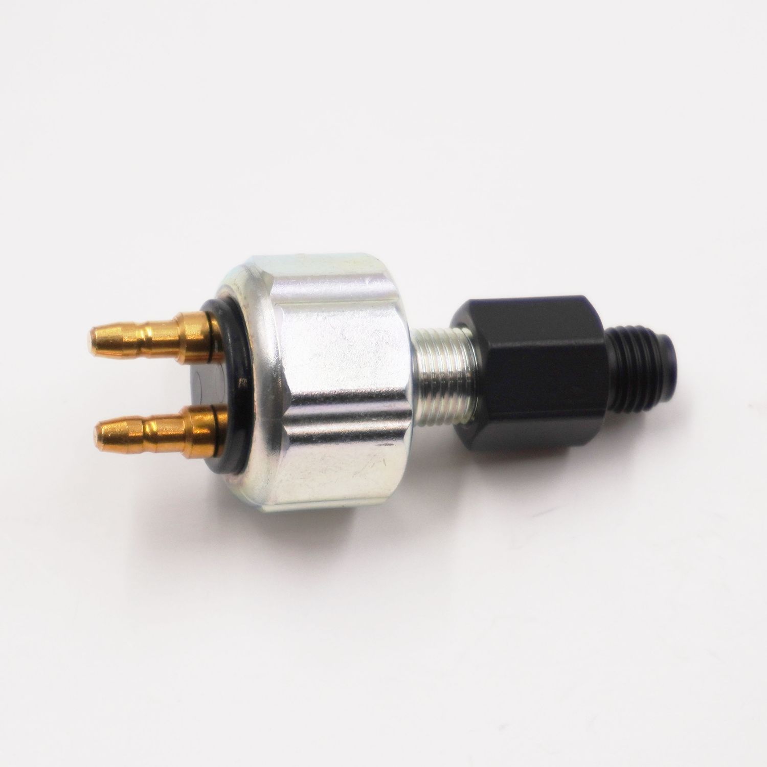 Pure Stealth Low Pressure Brake Switch W/ 1/8&quot; NPT Female x -3/8&quot;-24 Male Inverted Flare Adapter - X1040