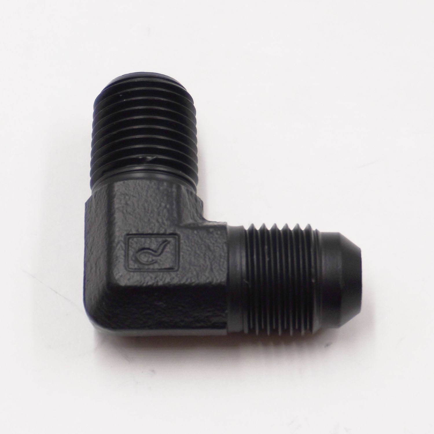 Pure Stealth Adapter: 90 degree -6 X 1/4 NPT -  Steel - X822-06S