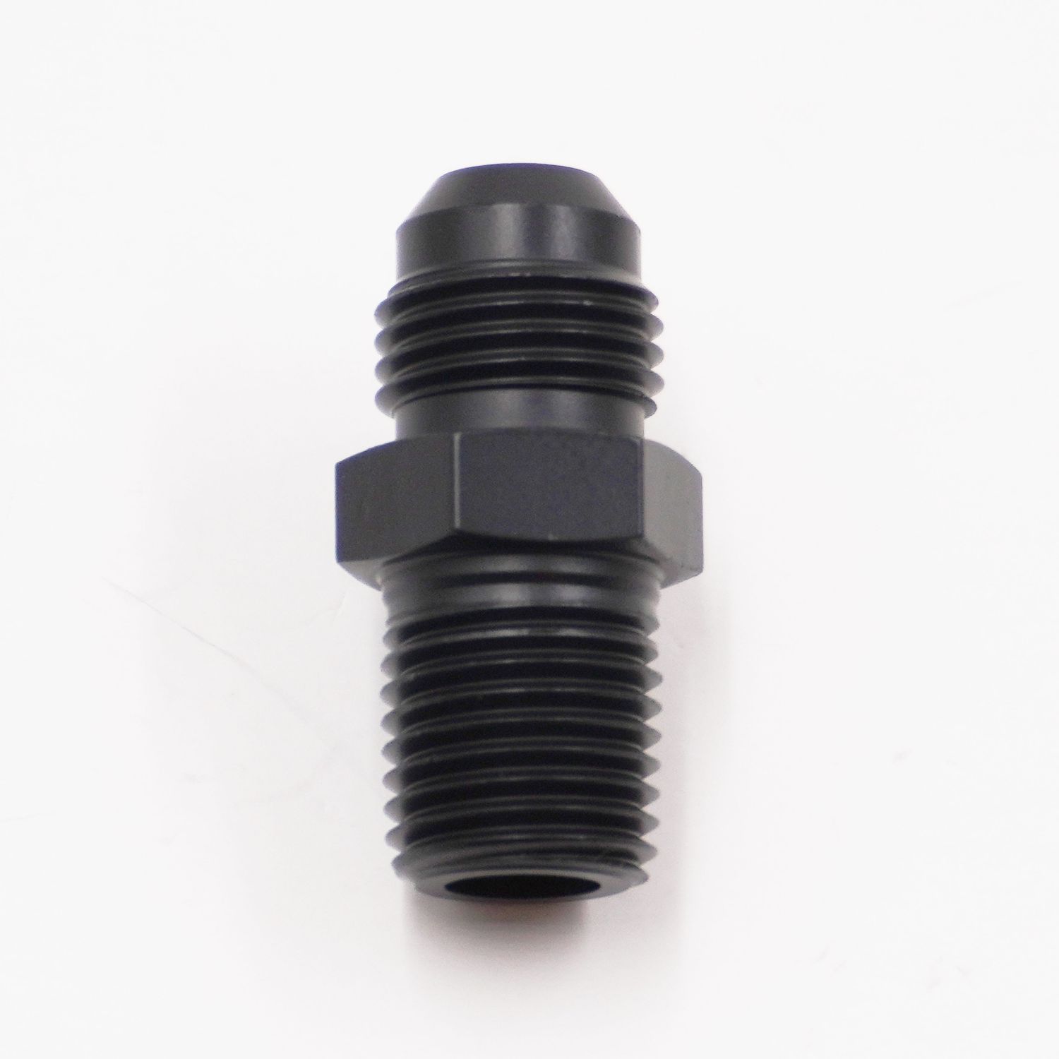Pure Stealth Adapter: Straight: -6 AN x 1/4 NPT (Aluminum) X816-06D