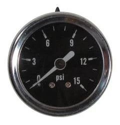 Fuel Pressure Gauge - 0-15 PSI - PG15