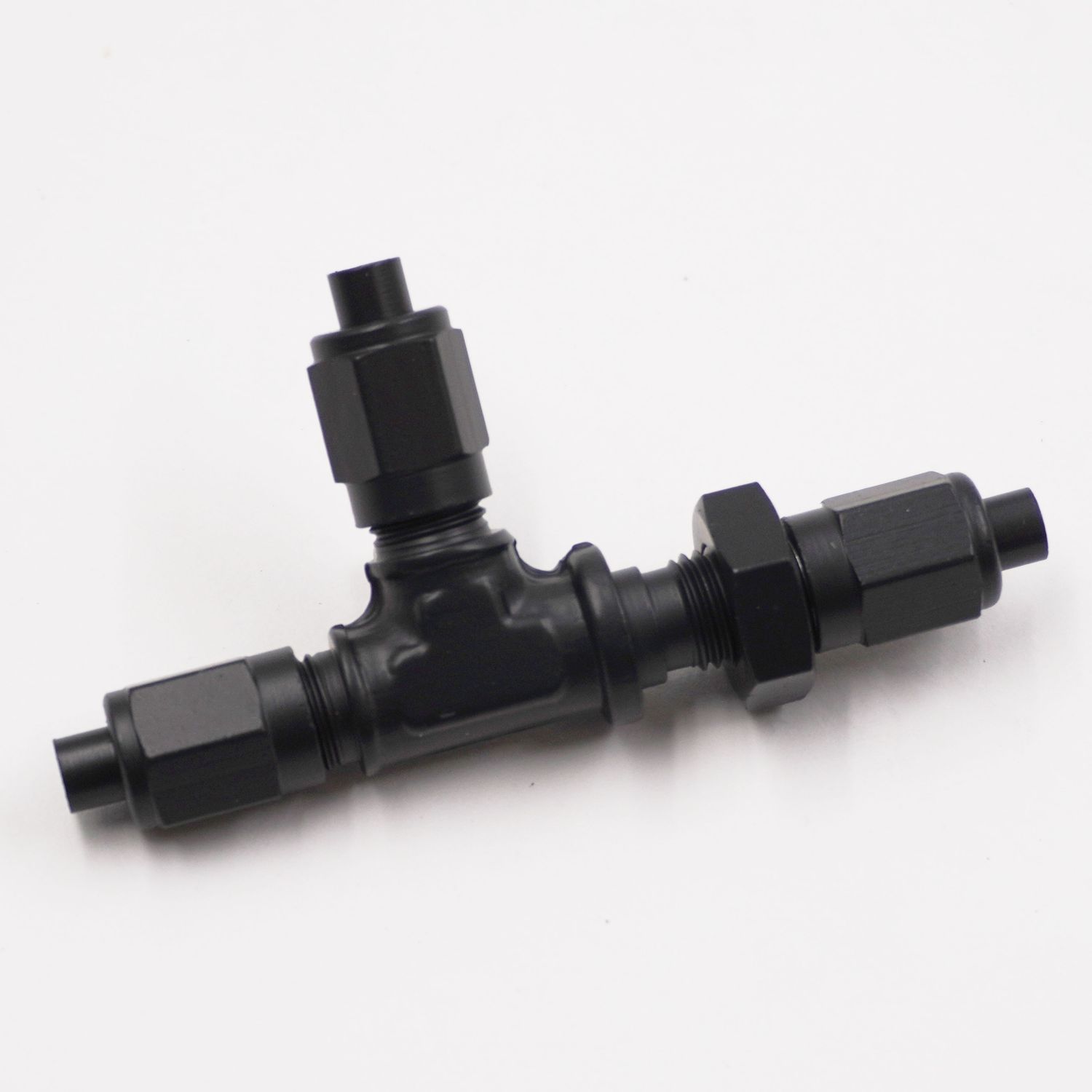 Pure Stealth -3 Bulkhead Run Tee Assembly - Aluminum  - X2470