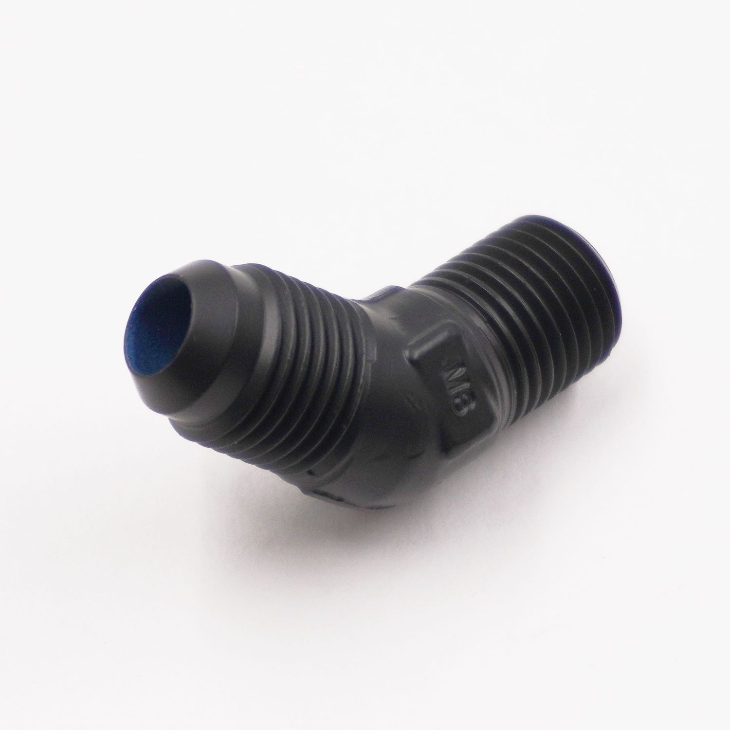 Pure Stealth Adapter: -6AN x 1/4&quot; x 45° (Aluminum) - X823-06D