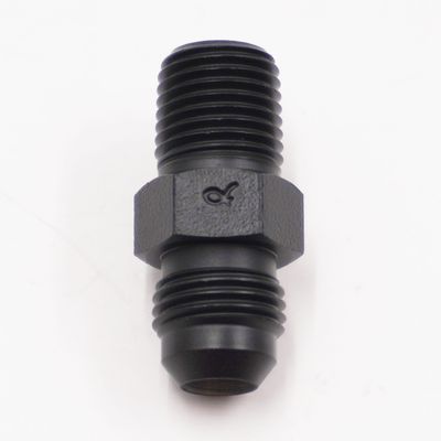 Pure Stealth Adapter: -6AN Male x 1/4&quot; NPT Male Thread (Steel) - X816-06S