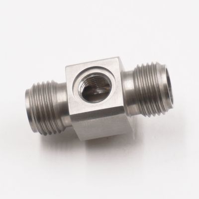 A/C Inline Safety Switch Adapter Fitting (Binary or Trinary) - (Stainless Steel) - 15110