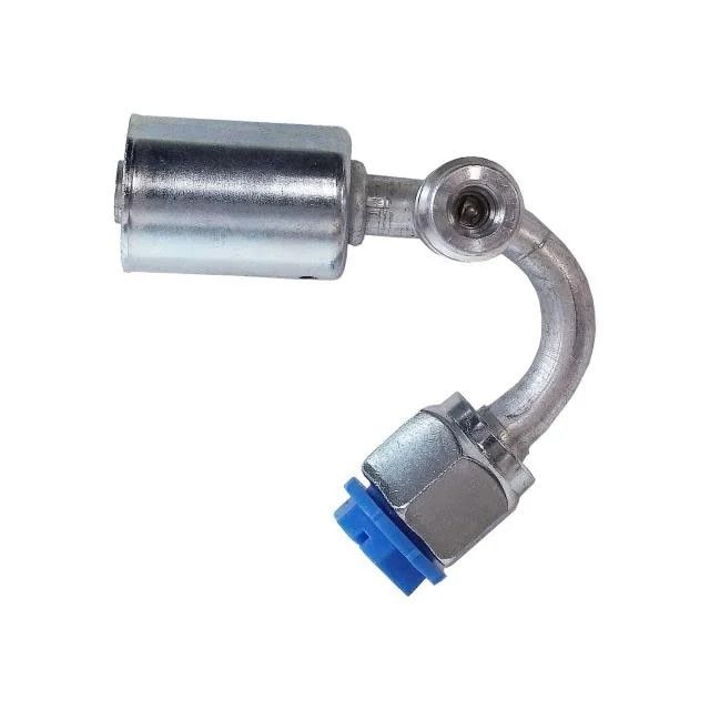 #8 Reduced Barrier Beadlock Fitting - 135° w/ Service Port - 355420
