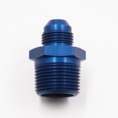 Straight: Adapter: -8 AN x 3/4 NPT (Aluminum) - 816-08-12D