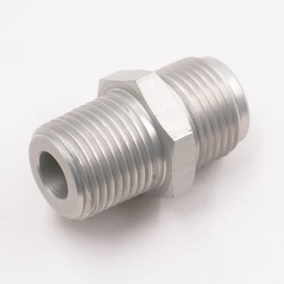 Adapter: #10 Male O-Ring x 1/2&quot; NPT Male Adapter Fitting  (Aluminum) - 15010