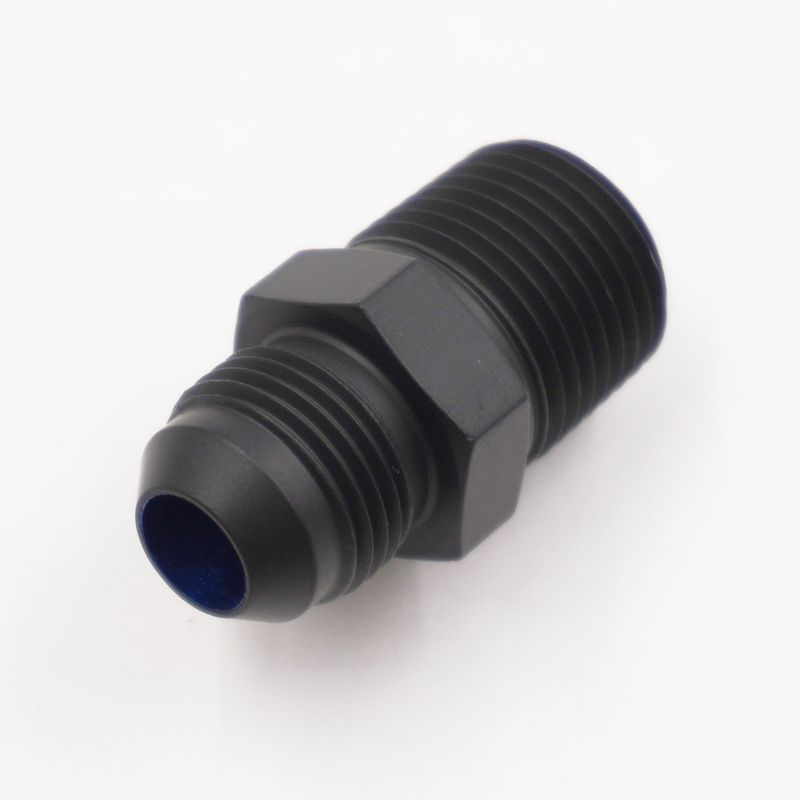 Pure Stealth Straight: Adapter -8 AN x 1/2 NPT (Aluminum) - X816-08-08D