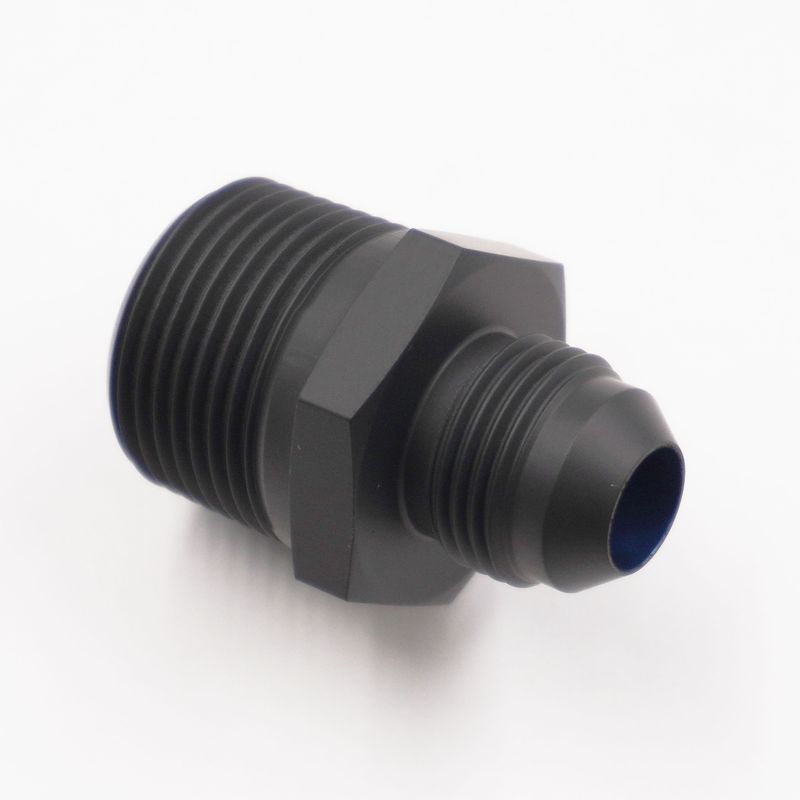Pure Stealth Straight: Adapter: -8 AN x 3/4 NPT (Aluminum) - X816-08-12D