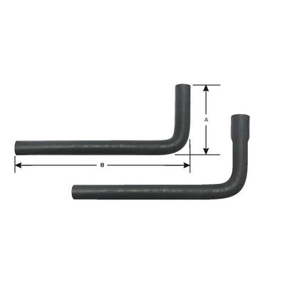 Molded Heater Hose 3/4&quot; x 5/8&quot; x 38&quot; Long - 099006