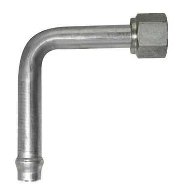 #10 O-ring x 5/8” Heater Hose Barb Adapter Fitting (Extended 90 Degree) - 121019