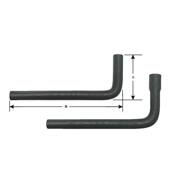 Molded Heater Hose 90° 5/8&quot; x 60&quot; Long  - 099003