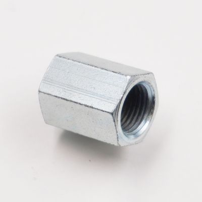 Fuel Line Adapter Fitting: 5/8-18 Female Inverted Flare x -6 AN Female Adapter Fitting  (Steel) - 5880