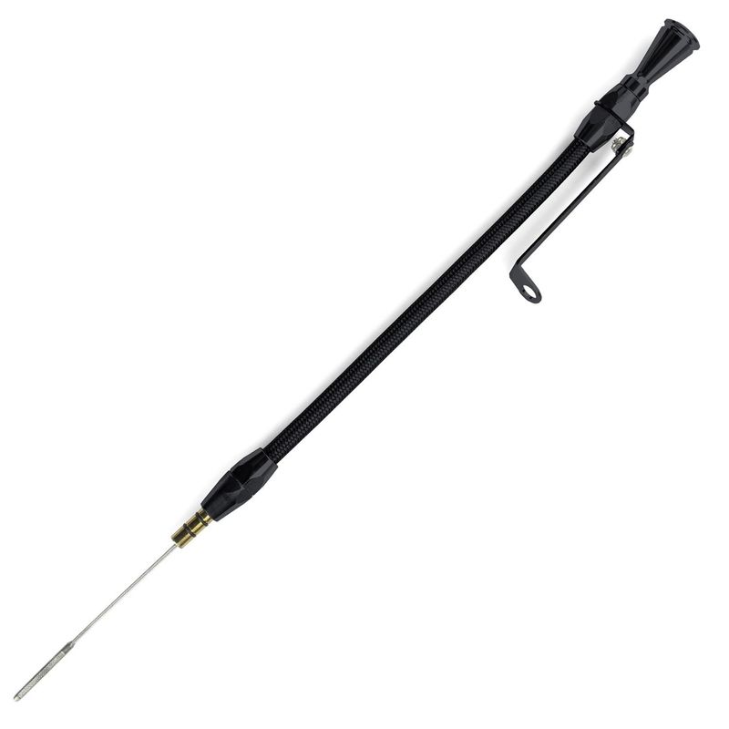 Pure Stealth Lokar Engine Dipstick (LSX) - Push into Block Passenger&#39;s Side - XXED-5042-