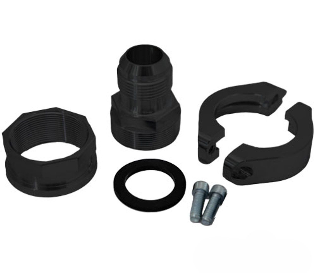 CVF Racing/Pure Stealth -20 AN Radiator/Water Pump Clamp on Compression -AN Fitting For 1.70&quot; - 1.85&quot; Neck -  X1.85-RAD-20AN-KIT